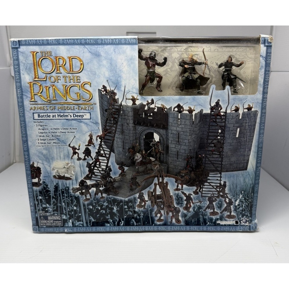 The Lord of the Rings - Armies of Middle Earth Battle at Helm's Deep play set